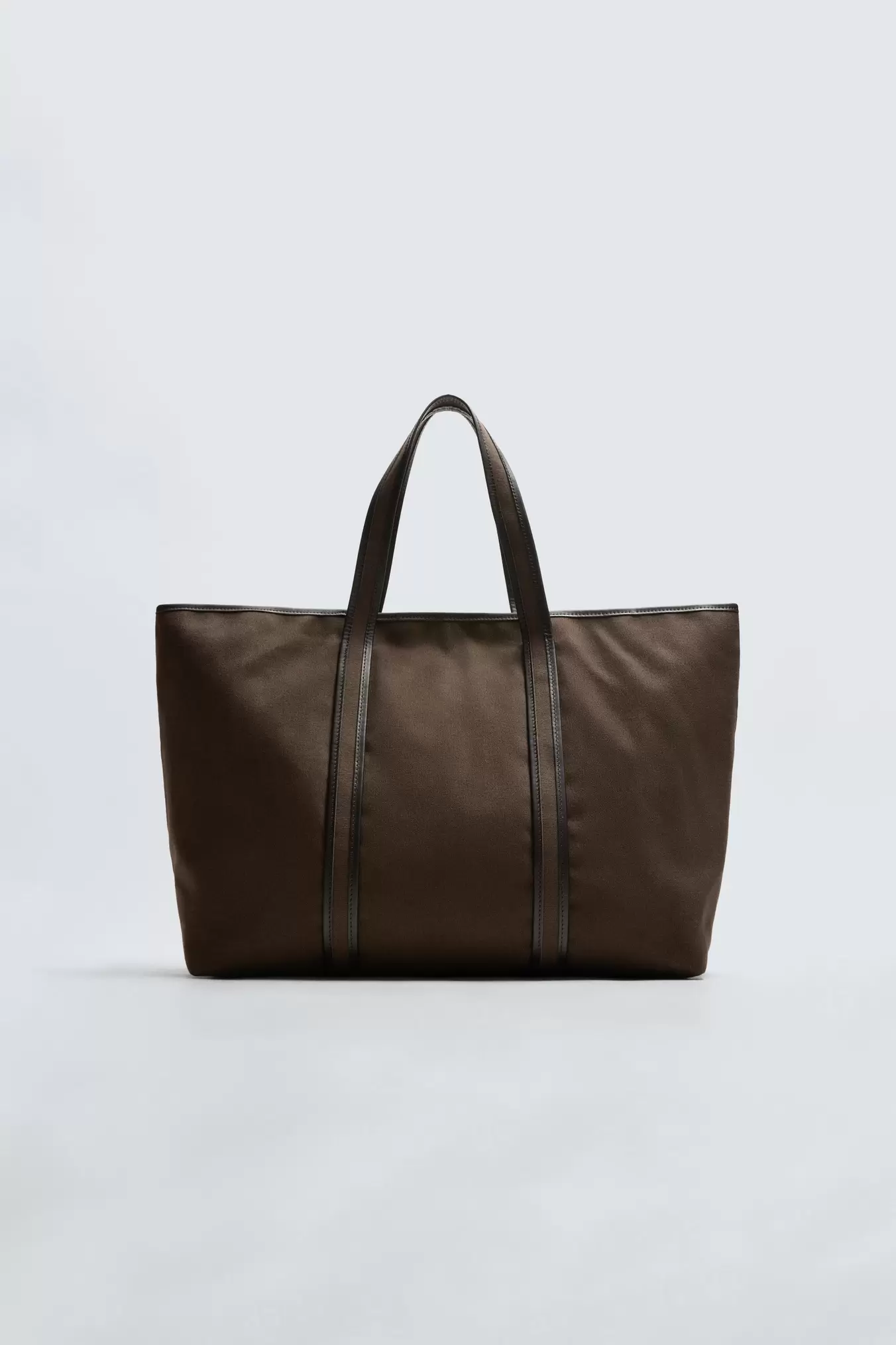WOVEN SHOPPER BAG