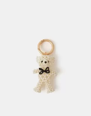 Beaded Bear Bag Charm