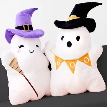 Halloween ghost pillows