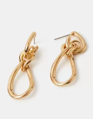 Multi Link Drop Earrings