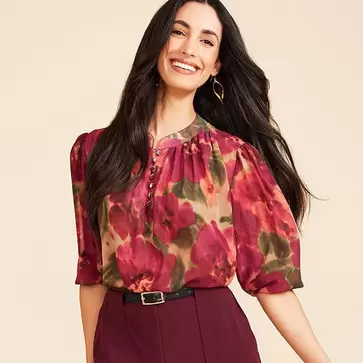 Ladies floral top