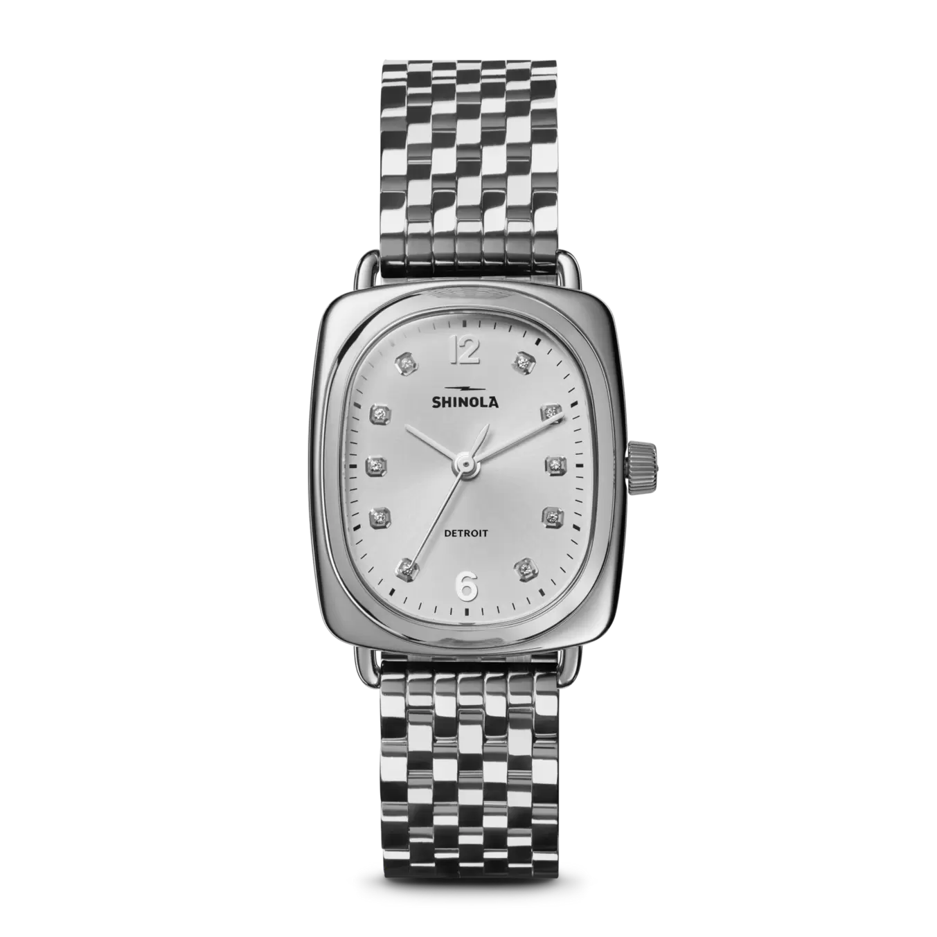 Diamond Bixby Watch - Light Silver