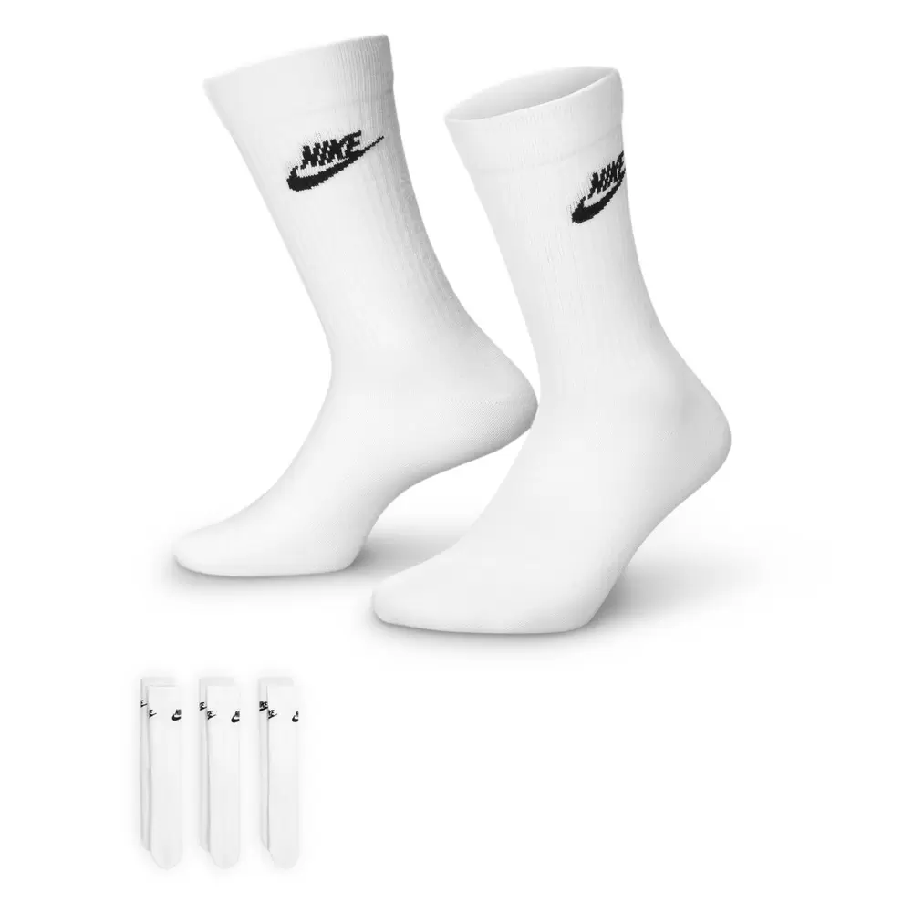 Men's Nike 3-Pack Everyday Essential Crew Socks