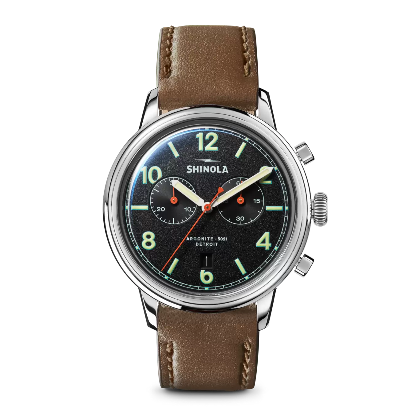 Traveler Chronograph Watch - Black