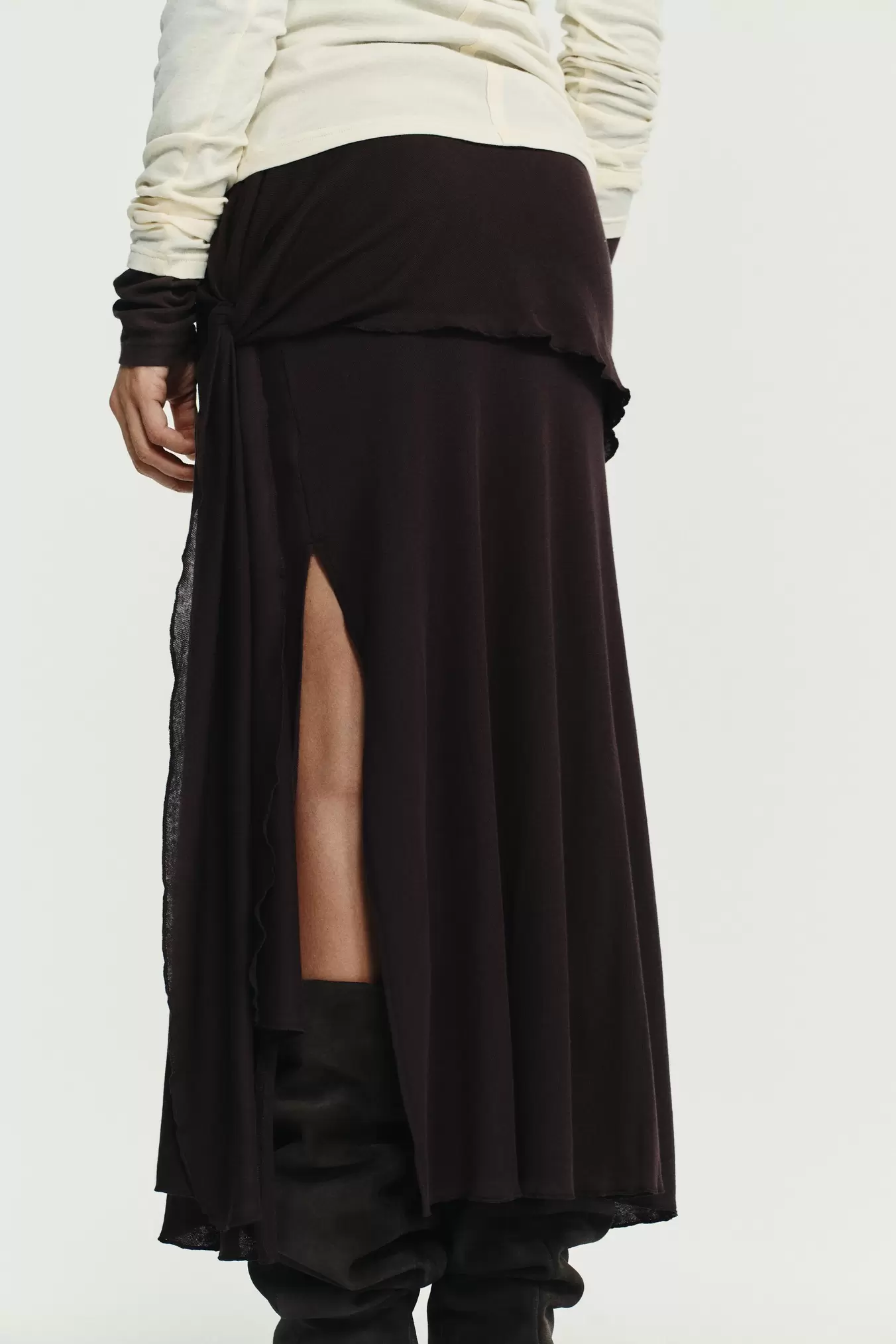 SOFT MIDI SKIRT