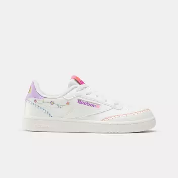 reebok x dora the explorer club c shoes – pre-school