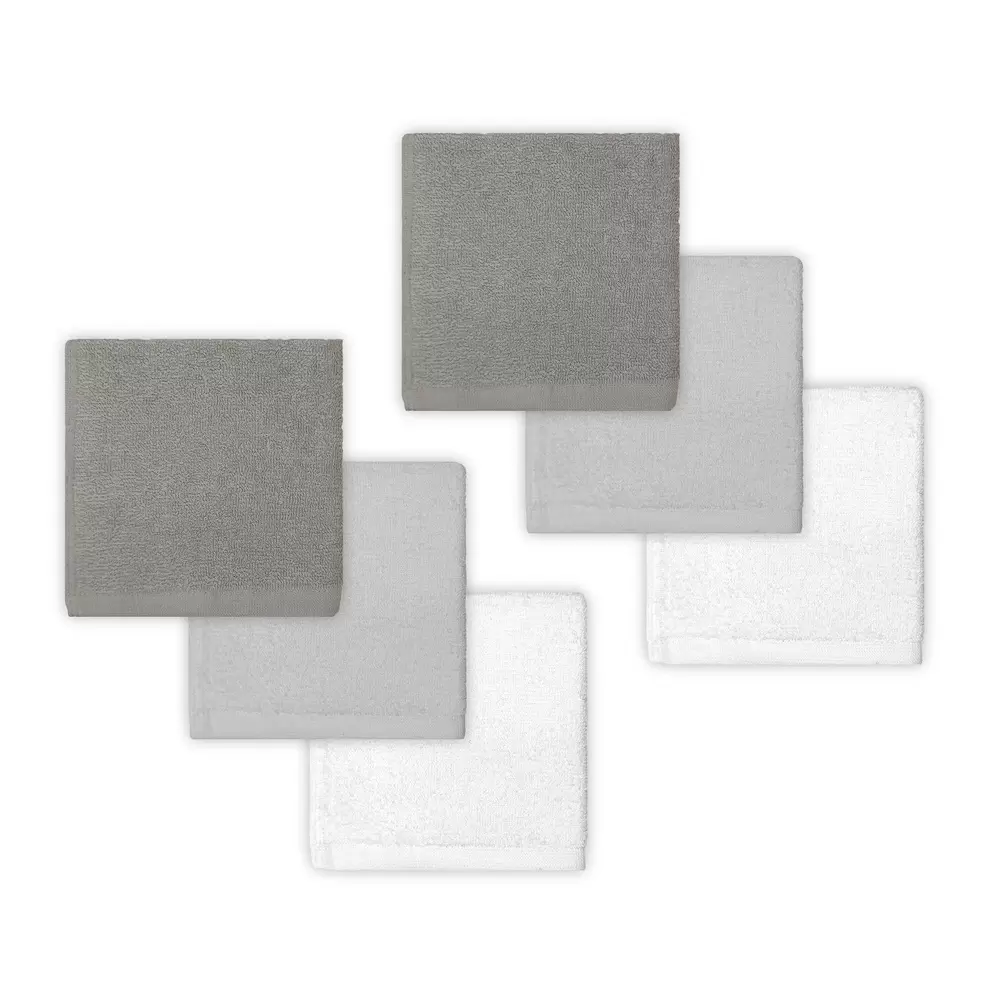 The Big One® Solid 6-Pack Washcloths