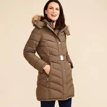 Ladies puffer coat