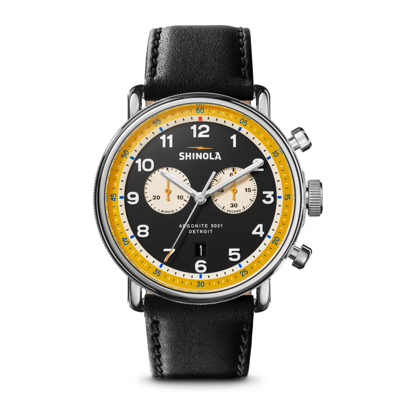 Canfield C56 Chronograph Watch - Black