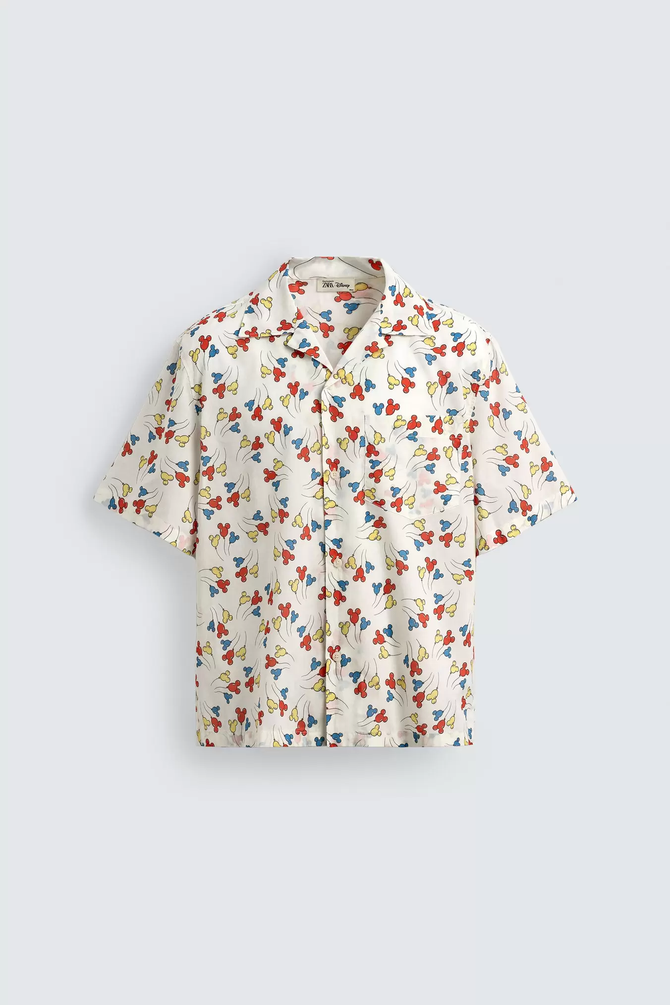 MICKEY MOUSE BALLOON SHIRT HARRY LAMBERT FOR ZARA X DISNEY