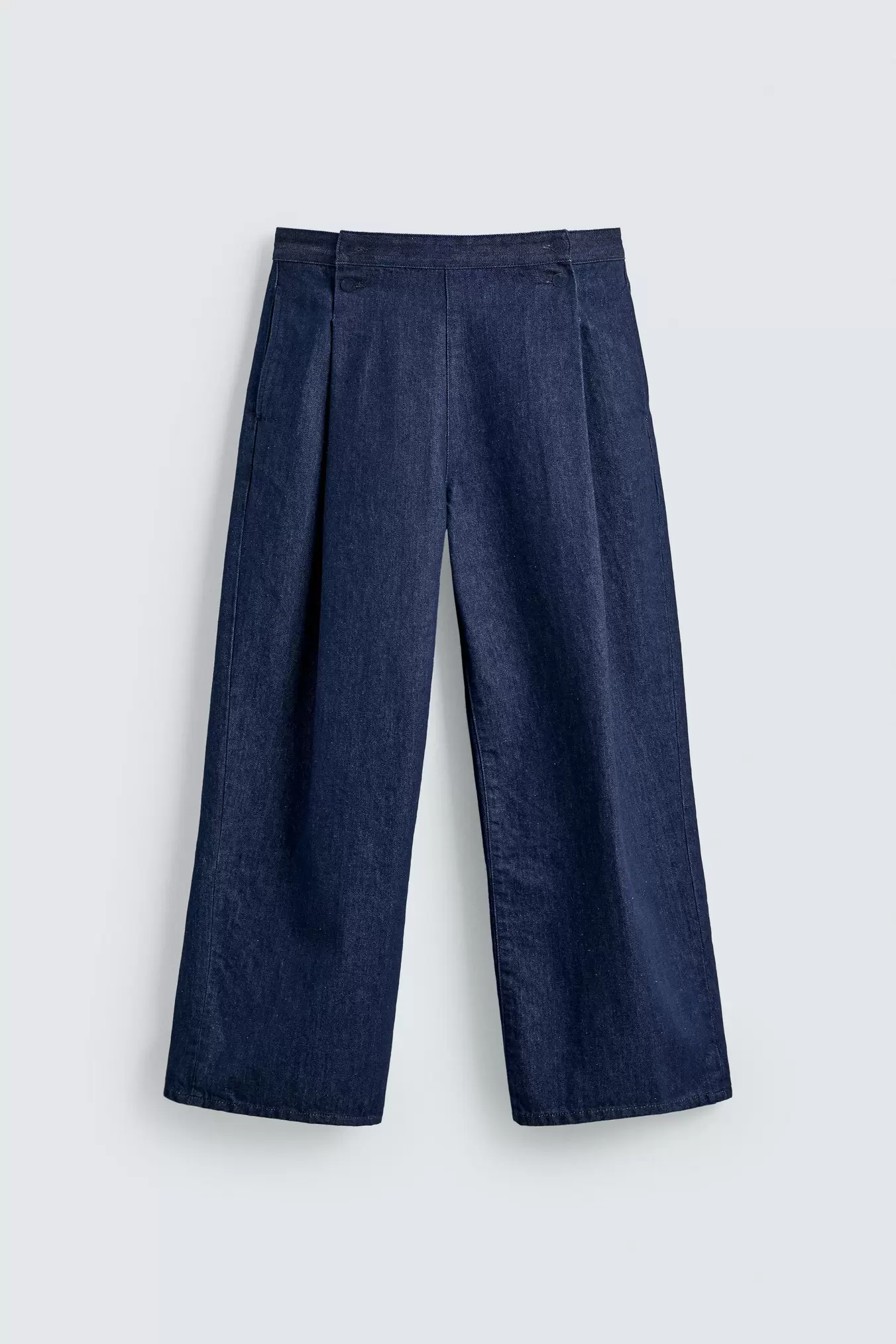 WIDE-LEG DENIM TROUSERS HARRY LAMBERT FOR ZARA X DISNEY