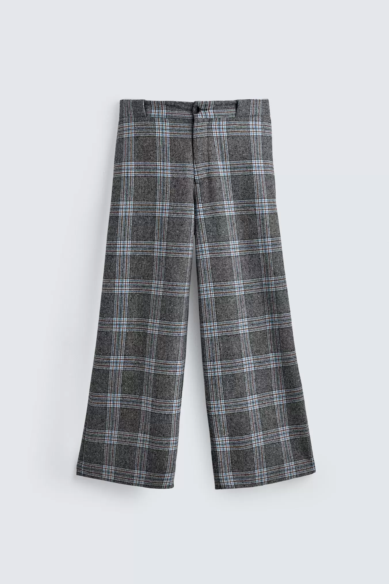WIDE-LEG CHECK TROUSERS HARRY LAMBERT FOR ZARA X DISNEY
