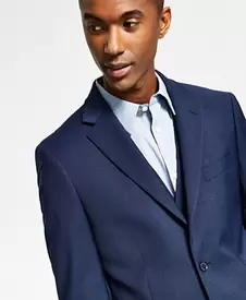 Men's Modern-Fit Wool TH-Flex Stretch Suit Separates Jacket