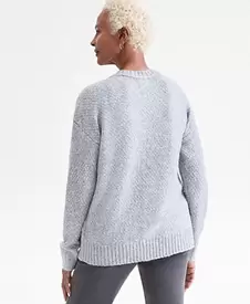 Women's Chunky Cable-Knit Cardigan