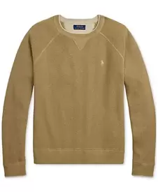 Men's Textured Cotton Sweater