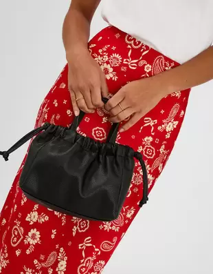 Drawstring Crossbody Bag