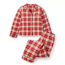 Santa Minnie Mouse Plaid Holiday Sleep Set for Women