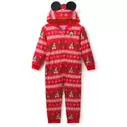 Mickey Mouse Icon Holiday One-Piece Pajama for Kids