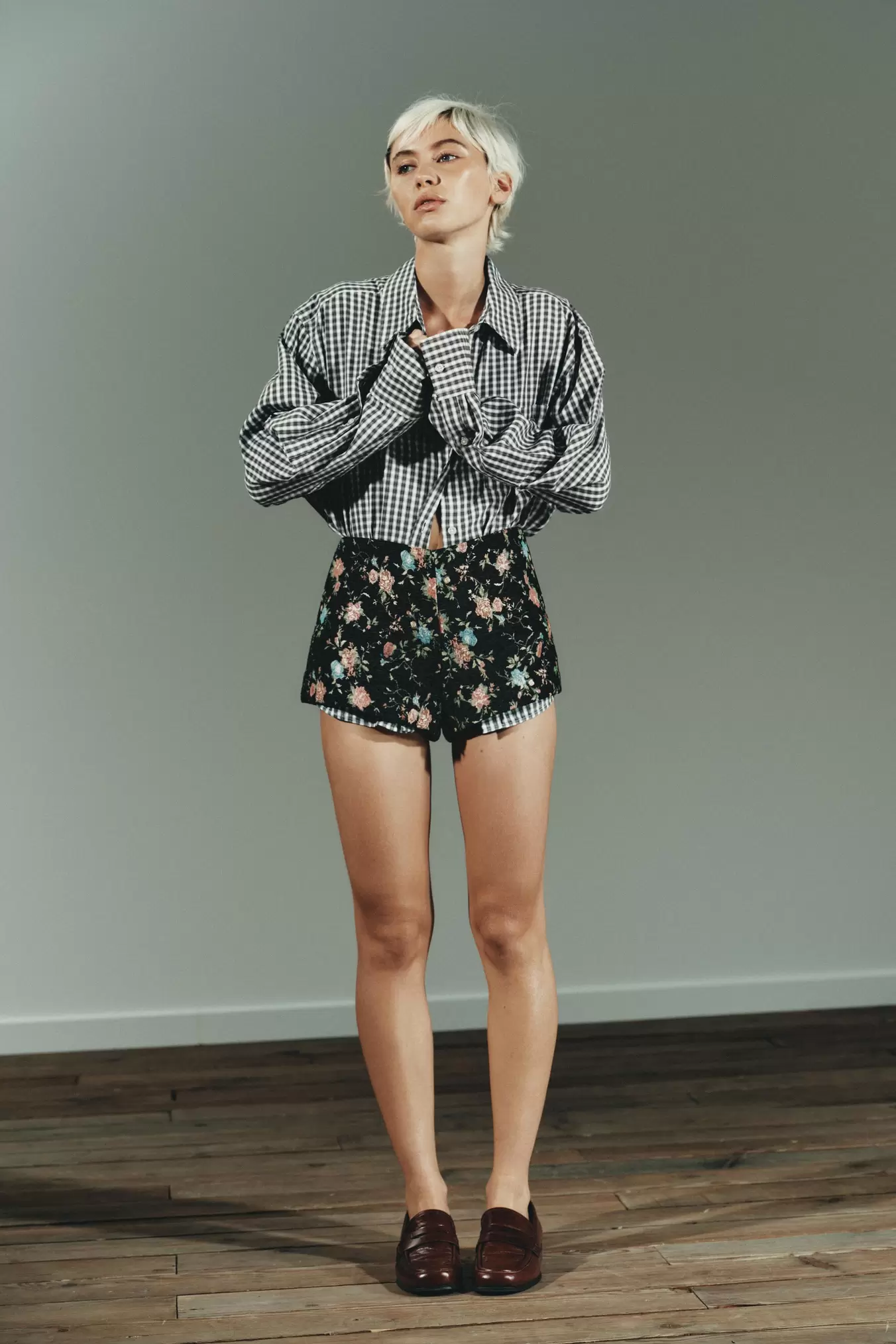 CHECKED OXFORD SHIRT