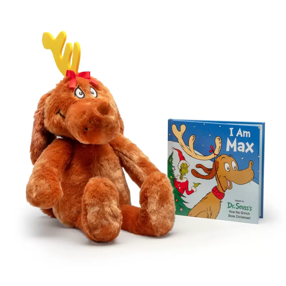 Kohl's Cares® How The Grinch Stole Christmas Max Plush & Book Bundle