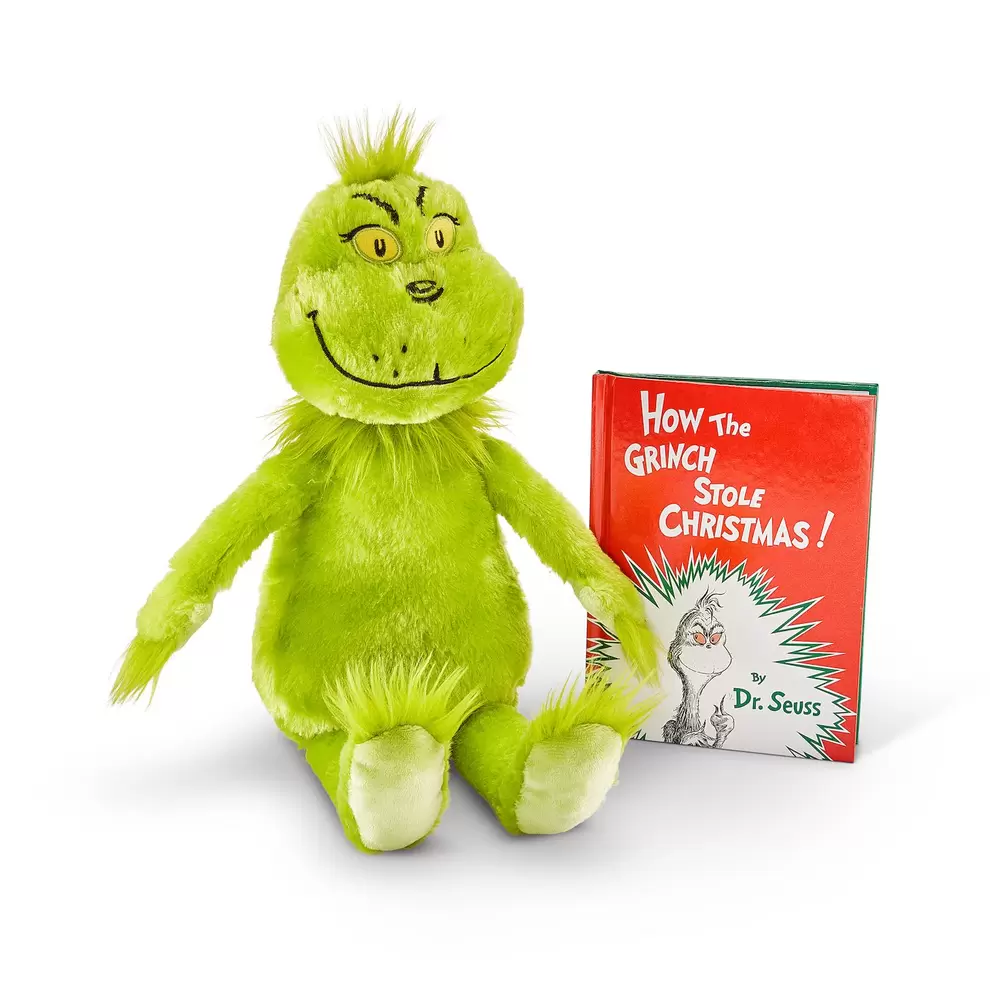 Kohl's Cares® How The Grinch Stole Christmas Plush and Book Bundle