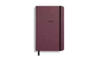 2026 12 Month Runwell Planner - Merlot 2026 12 Month Runwell Planner
