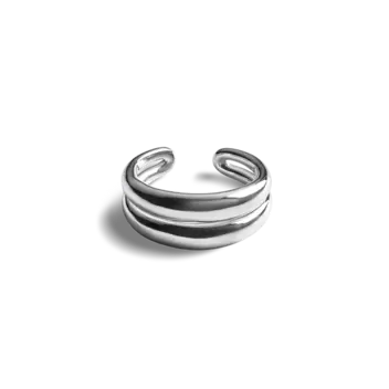 Signature Link Adjustable Ring - Sterling Silver Signature Link Adjustable Ring