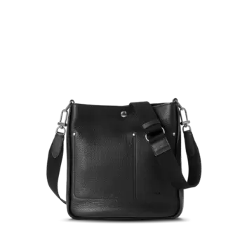 Pocket Crossbody Bag - Black Pocket Crossbody Bag