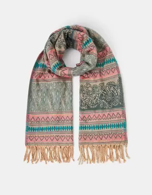 Meeka Paisley Blanket Scarf