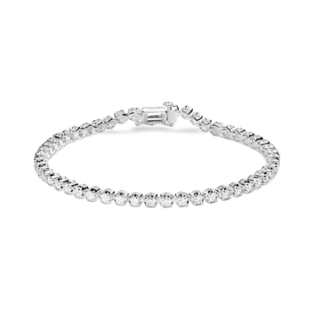 2 Carat 7" Diamond Tennis Bracelet - White Gold 2 Carat 7" Diamond Tennis Bracelet