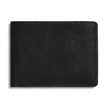Slim Bifold Wallet - Black