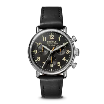 Runwell Chronograph Watch - Exclusive Black