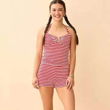 Juniors Striped Set