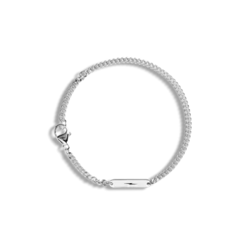 3mm Gauge Chain Bracelet - Sterling Silver