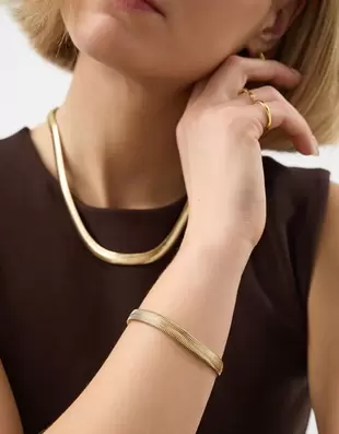 Chunky Snake Chain Bracelet
