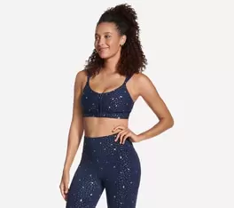 GO WALK Evolution Printed Zip Front Bra