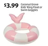 Kids' Ring Float or Swim Goggles