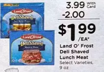 Deli Shaved Lunch Meat