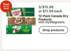Canada Dry - 12-Pack  Products