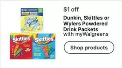 Skittles - Powdered Drink Packets