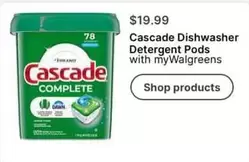 cascade - Dishwasher Detergent Pods