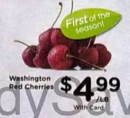Washington Red Cherries