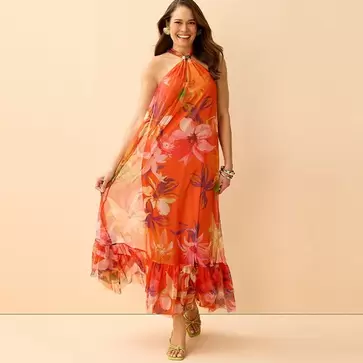 Ladies Floral Dress