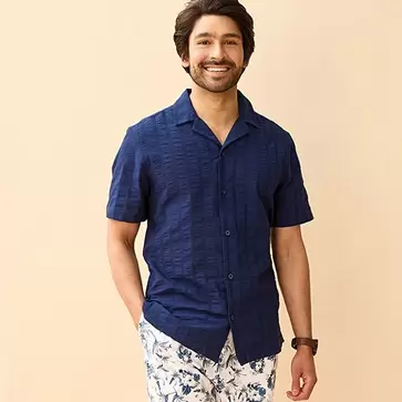 Mens Button Down Shirt