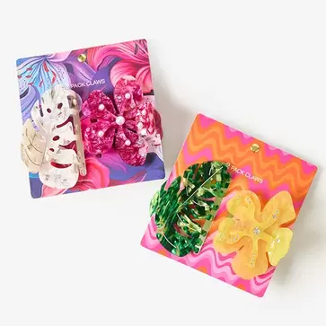 Tropical Hair Clips