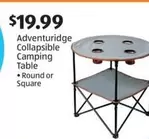 square - Collapsible Camping Table
