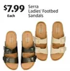 Ladies' Footbed Sandals