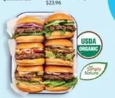 Simply Nature - Organic Burgers