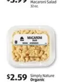 Simply Nature - Macaroni Salad