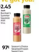 Burman's - Summer Squeeze Aioli